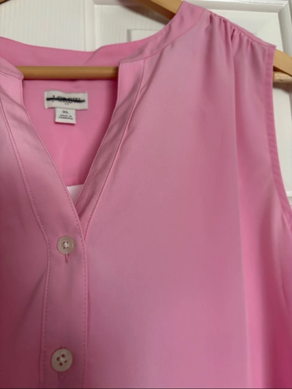 J. Crew silky sleeveless